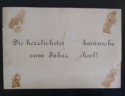 Aachener export bierbrauerij kaart achterzijde